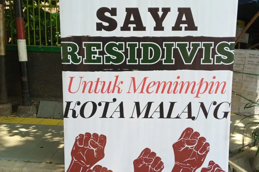 Muncul Baliho Calon Wali Kota ‘Residivis’, Malang Corruption Watch Sebut Akibat Perbuatan Masa Lalu