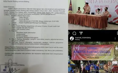Hak Jawab Kwarcab Gerakan Pramuka Kota Malang Terkait Dugaan “Bau Amis” Pengelolaan Dana Hibah