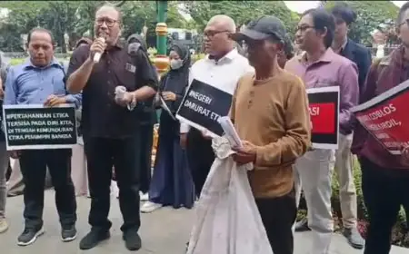 Sejumlah Akademisi dan Masyarakat Sipil Malang Raya Aksi Serukan Reformasi Jilid 2