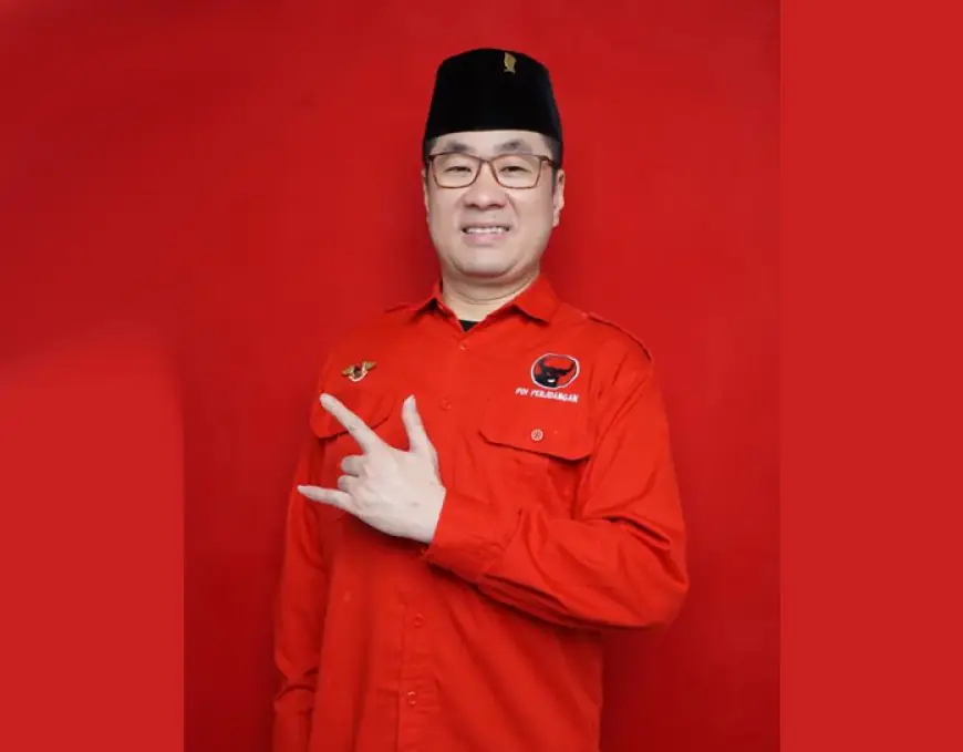 Frangky Chandra Pengusaha Sukses, Caleg PDI Perjuangan Dapil 1 Surabaya Siap Mengabdi Tanpa Gaji