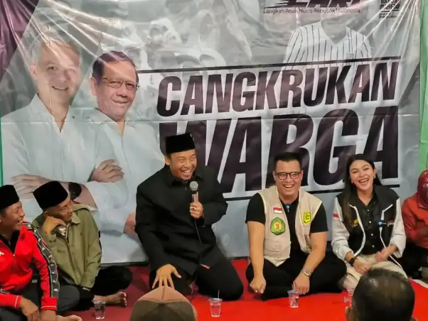 TPN Ganjar-Mahfud Serap Aspirasi Warga Malang dengan Program Cangkrukan
