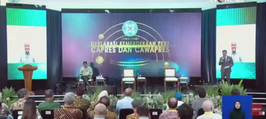 Deklarasi Komitmen Kemerdekaan Pers  Capres dan Cawapres Tanpa Prabowo Subianto