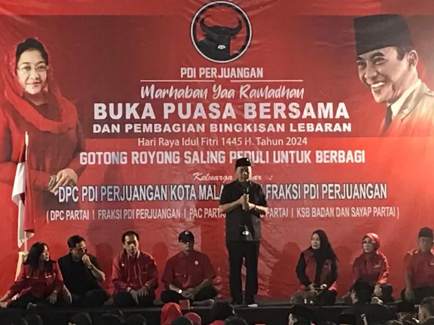 Dihadapan Ratusan Kader PDI Perjuangan, Made Tegaskan Tak Maju Calon Wali Kota Malang
