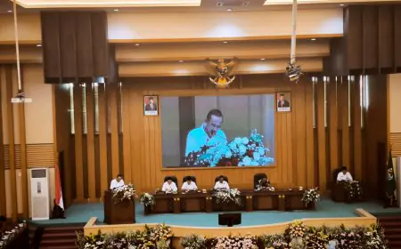 DPRD Kabupaten Malang Gelar Rapat Paripuna Pandangan Umum Fraksi Terhadap Laporan Pertanggungjawaban APBD 2023
