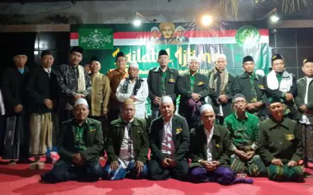 Memasyarakatkan Nahdlatul Ulama’, MWC NU Kedungkandang Gelar Ngaji Kebangsaan dan Ke NUan dalam Tajuk Lailatul Ijtima’.