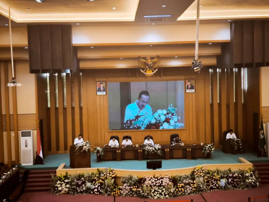 DPRD Kabupaten Malang Gelar Rapat Paripuna Pandangan Umum Fraksi Terhadap Laporan Pertanggungjawaban APBD 2023