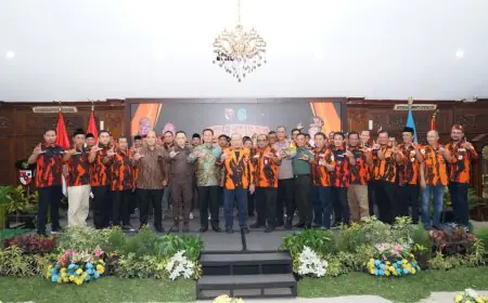 Bupati Beri Pesan Saat Pengukuhan MPC Pemuda Pancasila Kabupaten Lamongan