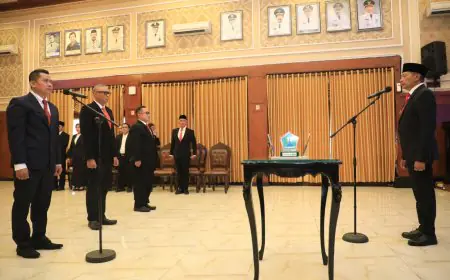 PJ Wali Kota Malang Lantik Jajaran Direksi Baru Perumda Tugu Tirta Kota Malang