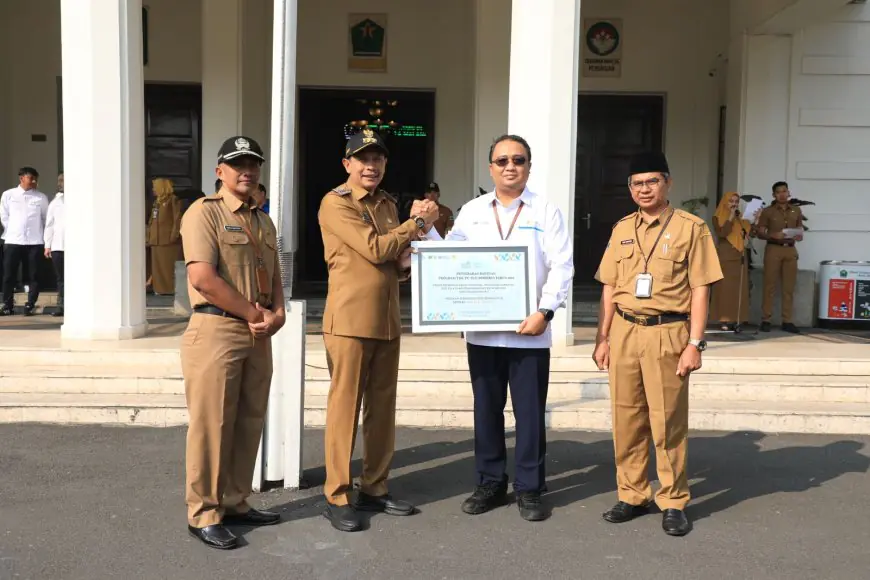 PJ Wali Kota Harapkan Optimalisasi Bantuan CSR Untuk Kembangkan Batik Brugge dan Program Digitalisasi Sekolah