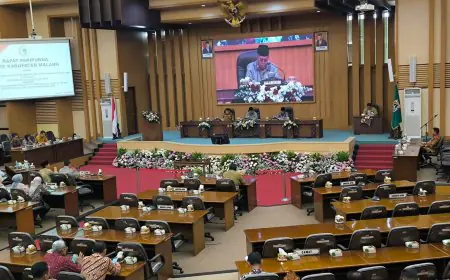 Rapat Paripurna DPRD Kabupaten Malang Sahkan Perubahan APBD Tahun 2024