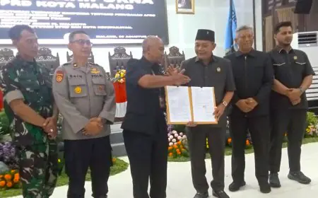 DPRD Kota Malang Sahkan Perubahan APBD Tahun 2024 dengan Poin-Poin Masukan