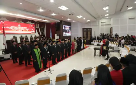 45 Anggota DPRD Kota Malang Periode 2024-2029 Dilantik Dalam Rapat Paripurna