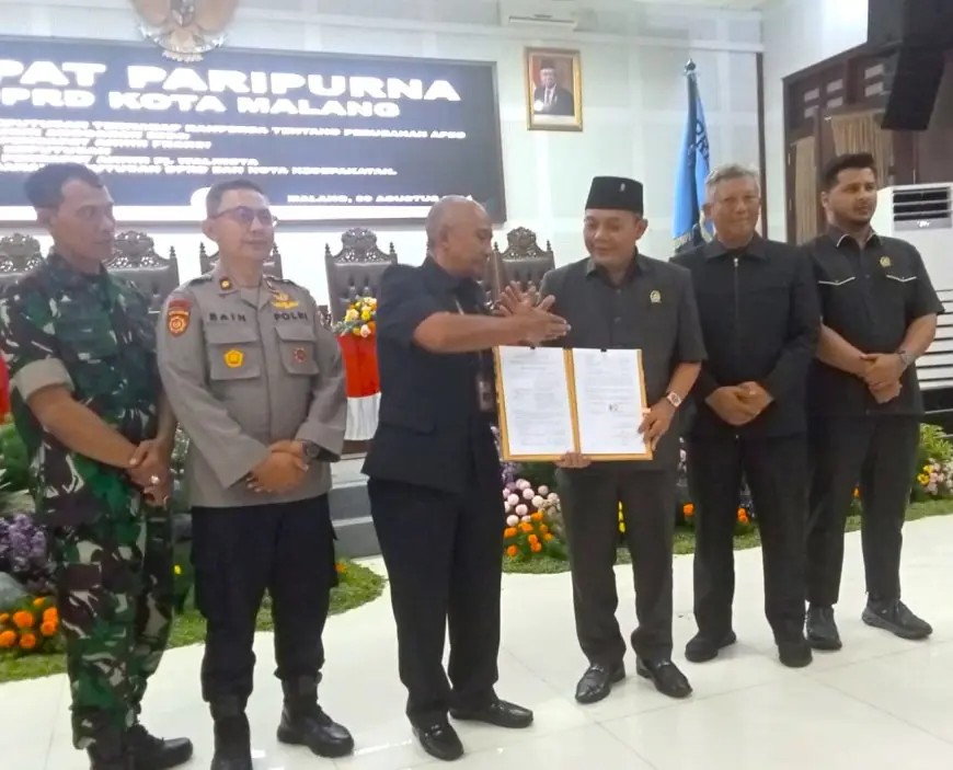 DPRD Kota Malang Sahkan Perubahan APBD Tahun 2024 dengan Poin-Poin Masukan