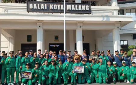 47 Atlet Kota Malang Mewakili  Jawa Timur Dalam Gelaran PON Ke-21 Aceh-Sumut 2024 Mendatang