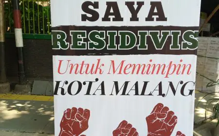 Muncul Baliho Calon Wali Kota ‘Residivis’, Malang Corruption Watch Sebut Akibat Perbuatan Masa Lalu