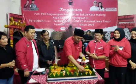 PAC PDI Perjuangan Kecamatan Sukun Siapkan Pasukan Tempur Pilkada 2024