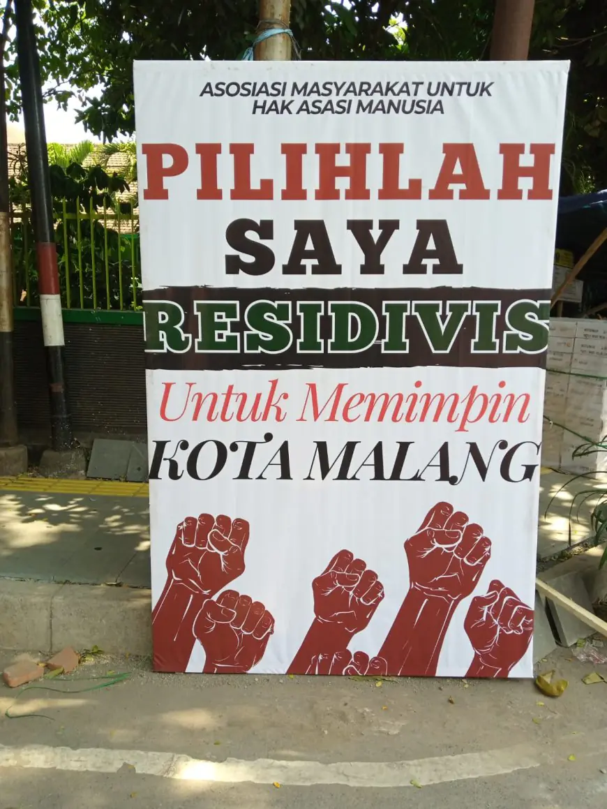 Muncul Baliho Calon Wali Kota ‘Residivis’, Malang Corruption Watch Sebut Akibat Perbuatan Masa Lalu