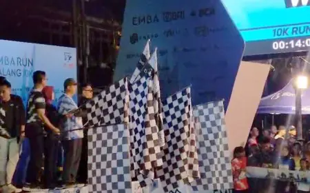 EMBA Run Malang 5K dan 10K  Sukses Digelar,  Dorong Sport Tourism di Kota Malang