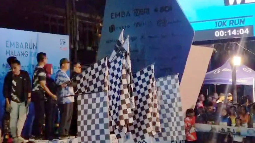 EMBA Run Malang 5K dan 10K  Sukses Digelar,  Dorong Sport Tourism di Kota Malang