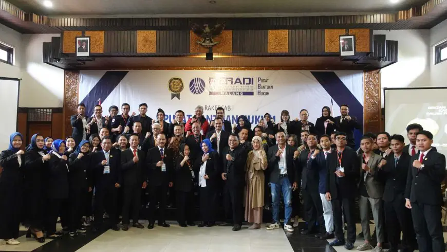 Rakercab Perdana PBH PERADI Malang: Konsolidasi Internal dan Evaluasi Program Bantuan Hukum
