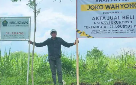Pemkot Malang Akui Lahan Supit Urang Tercatat Aset Sejak 2012, Siap Mediasi dengan Warga 