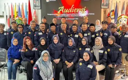 NasDem Kota Malang Audiensi ke KPU, Serahkan SK Pengurus Baru