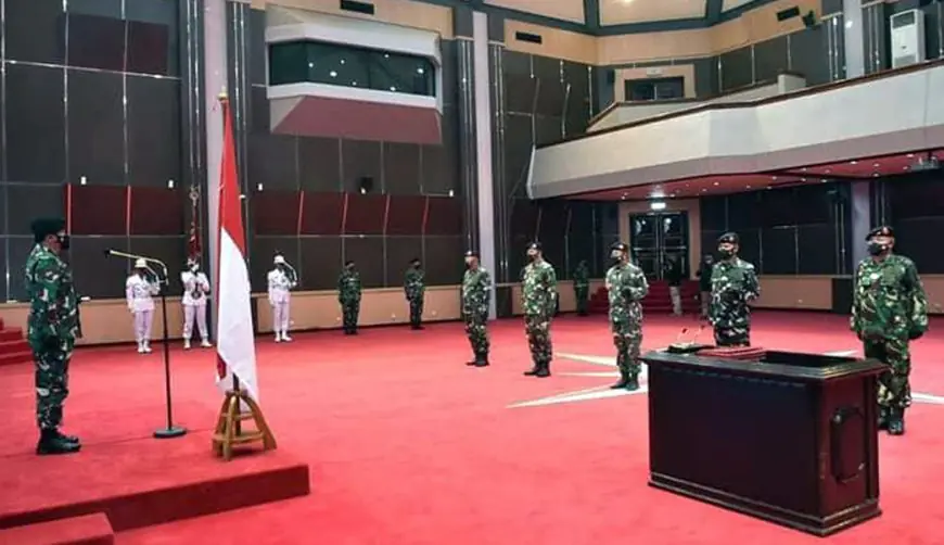 Panglima TNI Mutasi 187 Perwira Tinggi, Ini Daftar Pergeseran Jabatan Strategis di Tiga Matra