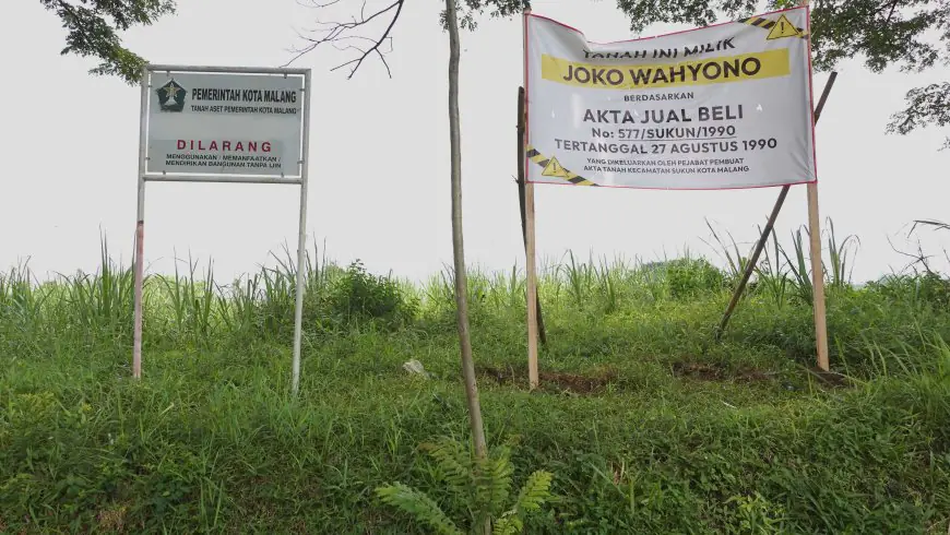 Somasi Kedua Dikirim, Sengketa Lahan di Kawasan Supit Urang Masih Menggantung