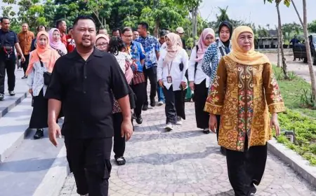 Naik Bus Trans Jatim ke GUS, Gubernur Khofifah Dorong Transportasi Publik Terintegrasi Wisata