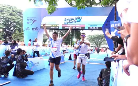 Spektakuler! Emba Run 2026 Gegerkan Awal Tahun, 3.000 Pelari Rebut Hadiah Rp430 Juta