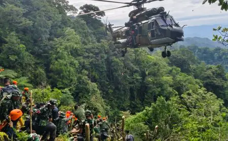 Tujuh Hari di Medan Ekstrem, TNI–SAR Gabungan Tuntaskan Operasi Pencarian Korban Pesawat Jatuh