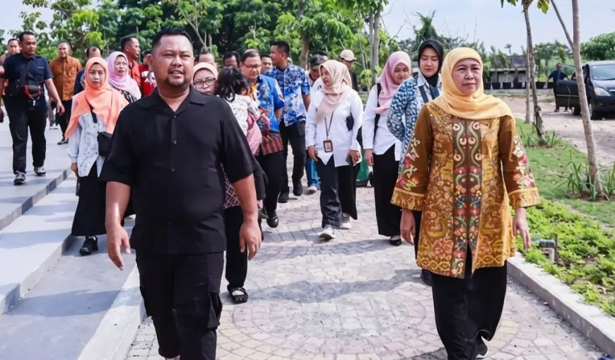 Naik Bus Trans Jatim ke GUS, Gubernur Khofifah Dorong Transportasi Publik Terintegrasi Wisata