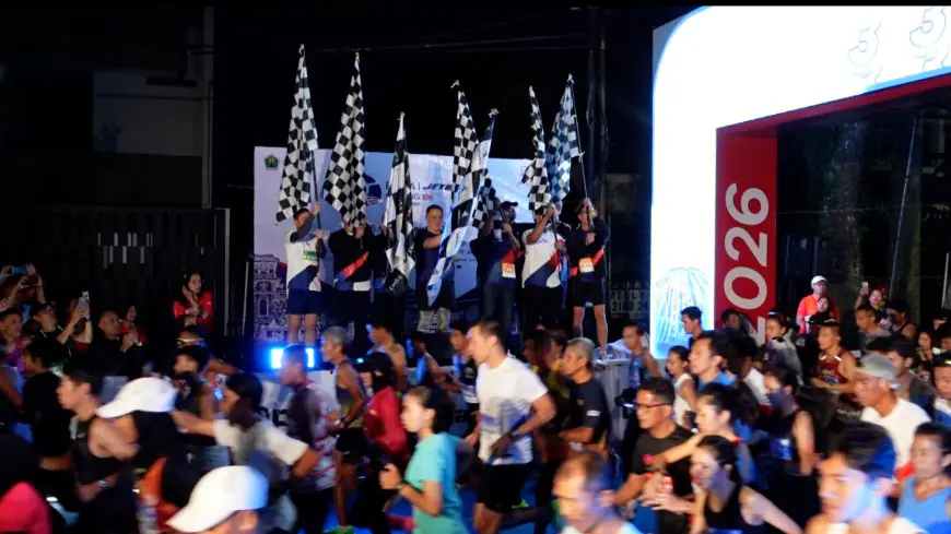 Hujan Gerimis Tak Hentikan Emba JetBus Run 2026 di Malang, 3.600 Pelari Tetap Gas