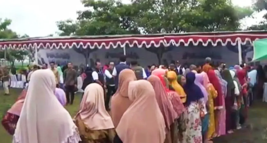 Harga Sembako Turun Jelang Ramadan, Pasar Murah Singosari Diserbu Warga