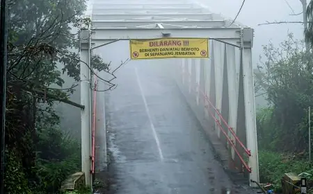 Sempat Ditegur ‘Mas, Ngapain?’, Pemuda Ini Ditemukan di Dasar Jurang Jembatan Cangar, Kota Batu