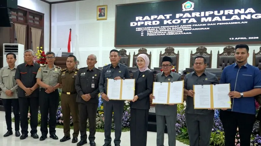 Sah! 3 Perda Baru Diketok, Parkir Liar dan Bangunan Tak Sesuai Aturan di Malang Terancam Disikat