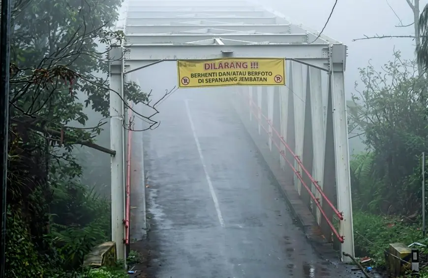 Sempat Ditegur ‘Mas, Ngapain?’, Pemuda Ini Ditemukan di Dasar Jurang Jembatan Cangar, Kota Batu