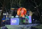 Taman Spiral Klojen yang Lama Sepi Mendadak Ramai, Disulap Jadi Ruang Seni Digital