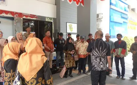 Sengketa Lahan Tak Kunjung Jelas, Warga Ciptomulyo Ramai - Ramai Datangi Kantor BPN Malang
